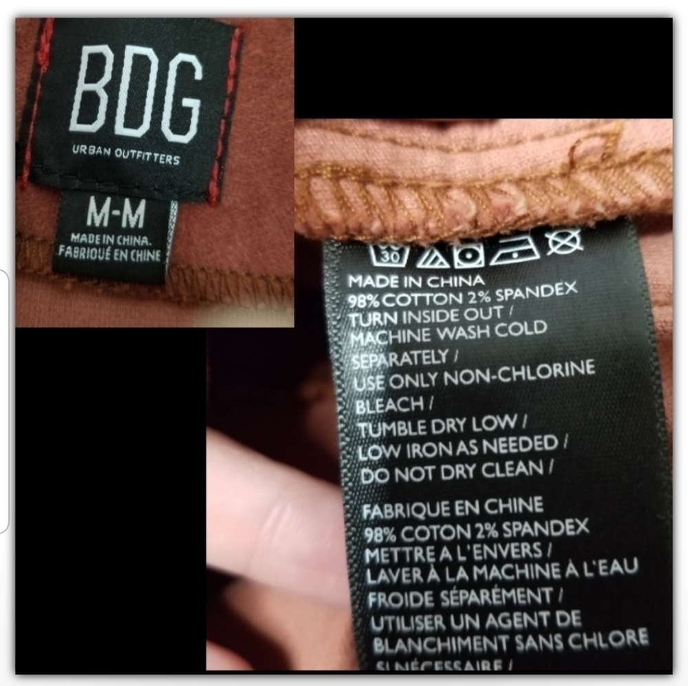 Urban outfitters BDG mini burnt orange skirt - Picture 3 of 4